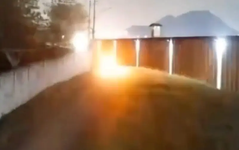 Polícia interveio em tentativa de fuga (Foto: Reprodução)