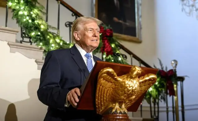 Trump comunica bombardeio na Nigéria (Foto: Reprodução / Redes Sociais)