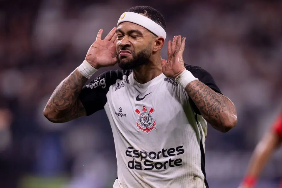 Memphis Depay, atacante do Corinthians II Foto: Rodrigo Coca/Corinthians