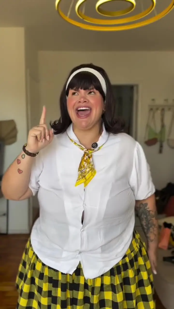 Thais Carla anuncia que será protagonista de “Hairspray” em vídeo publicado no Instagram. Foto: Reprodução.