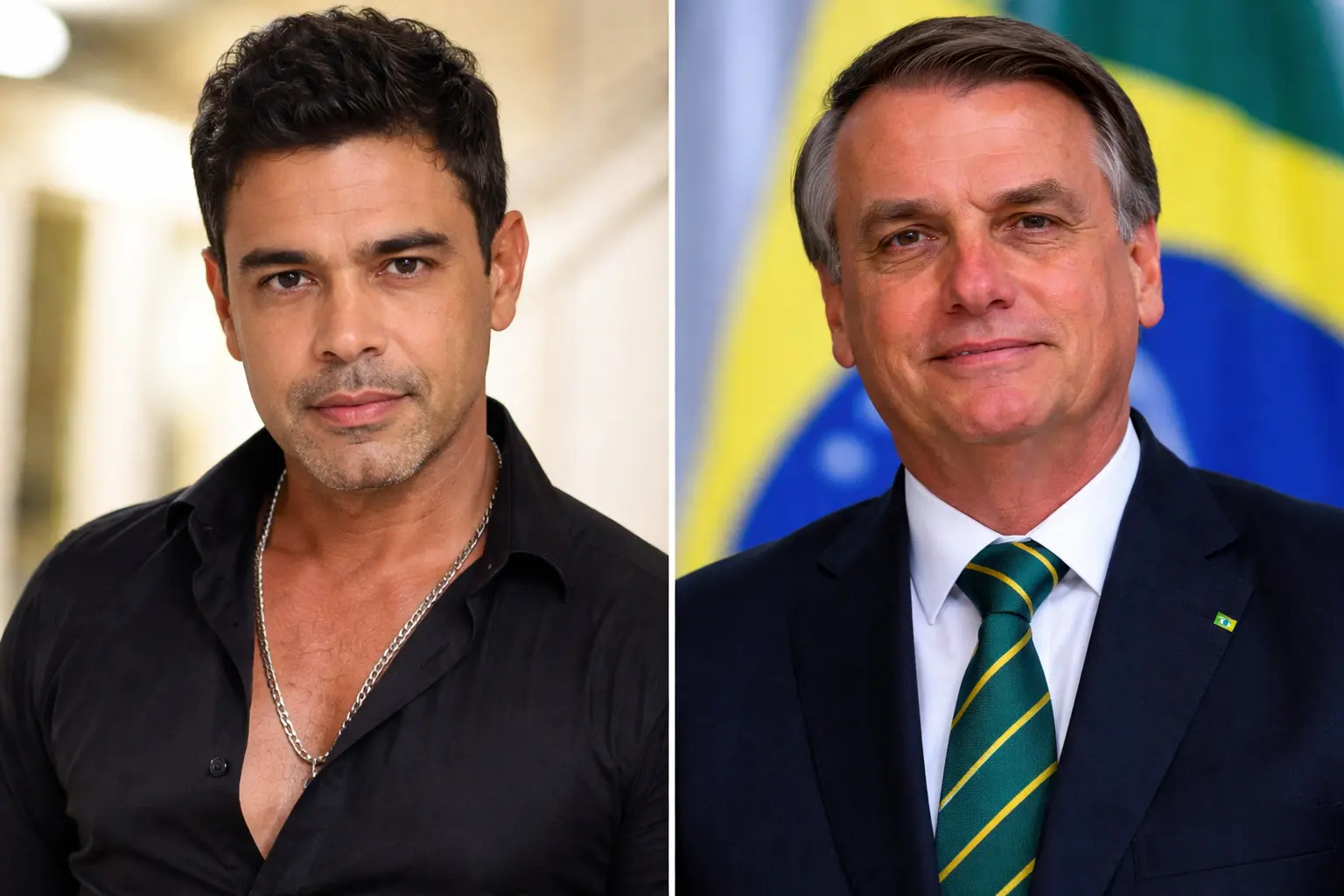 ‘Tamo junto’: veja a vídeochamada que Zezé Di Camargo recebeu de Bolsonaro
