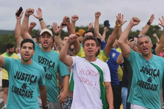 Manifestação de Nikolas Ferreira - Reprodução/ Redes sociais