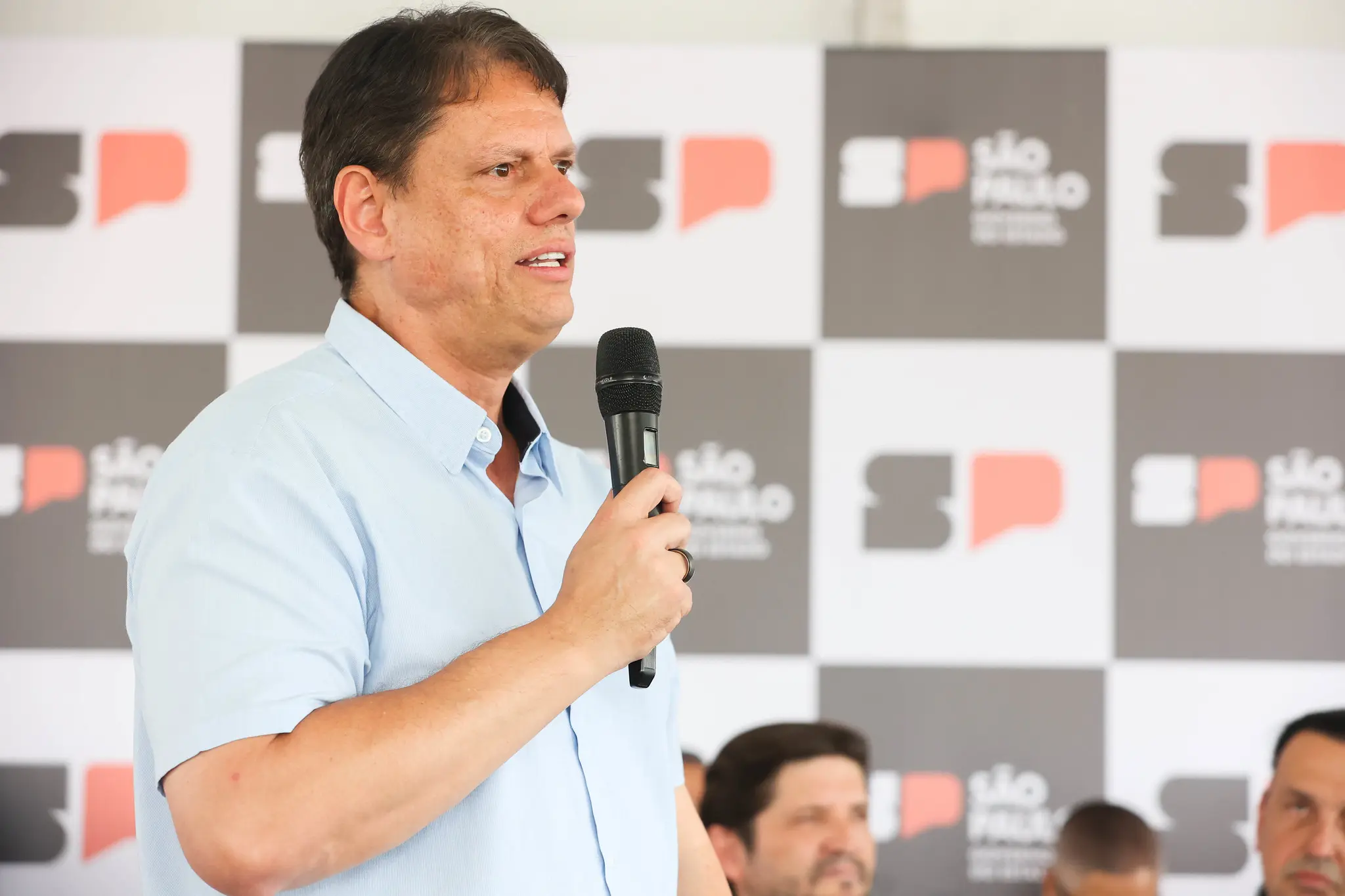 Tarcísio ainda aguarda candidatura de Flávio para declarar apoio (Foto: Paulo Guereta / Governo do Estado SP)