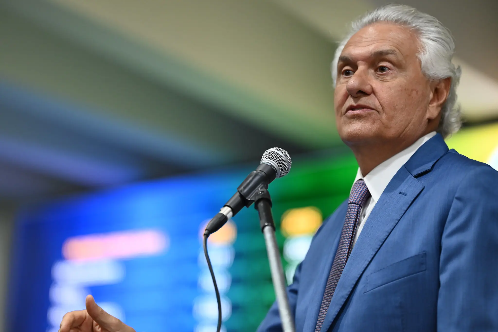Caiado vai deixar o União Brasil (Foto: Romullo Carvalho e Wesley Costa)