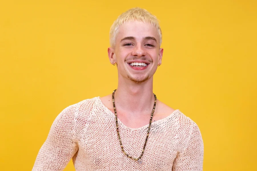 Juliano Floss, tiktoker e namorado da cantora Marina Sena - Reprodução/ TV Globo 