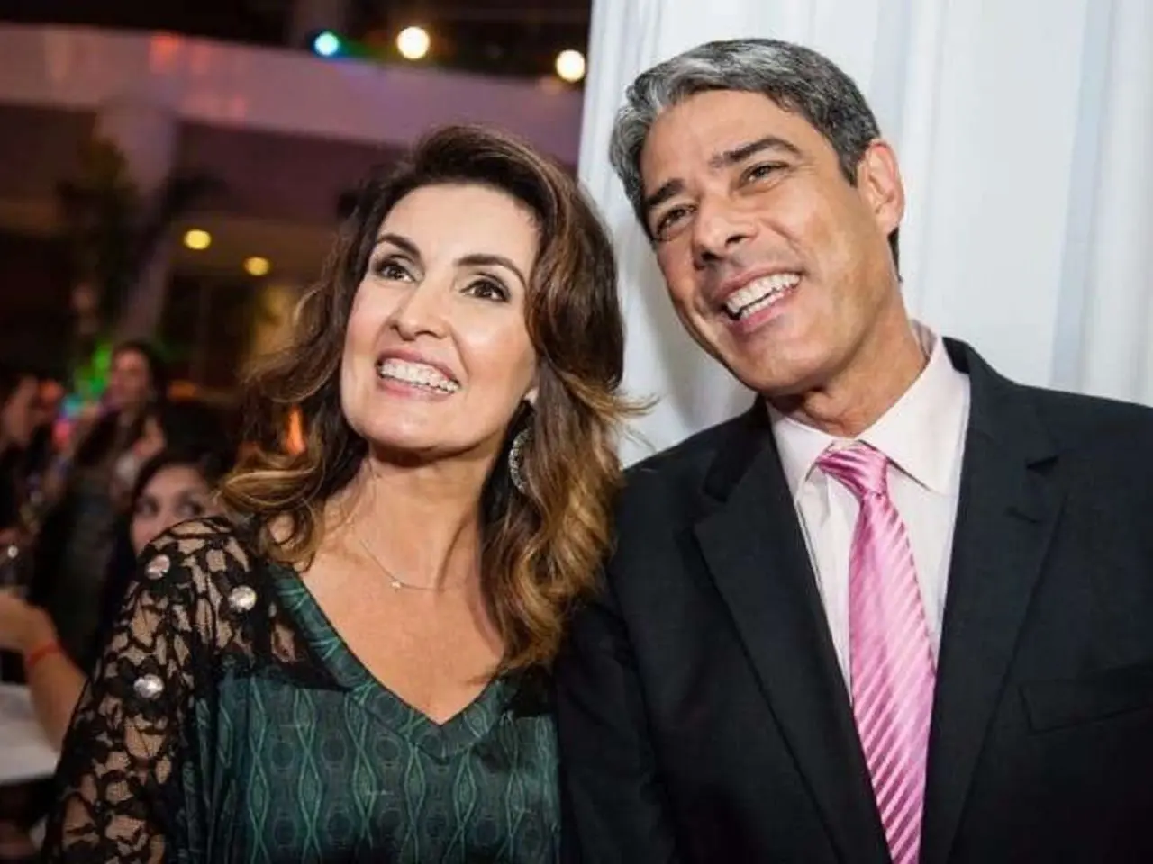 Família reunida: Fátima Bernardes e Willian Bonner passam Réveillon juntos