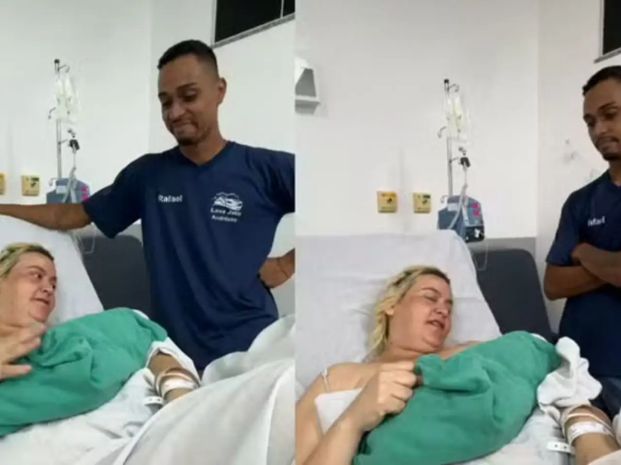 Sem saber que estava grávida, mulher passa mal no trabalho e dá a luz a gêmeas