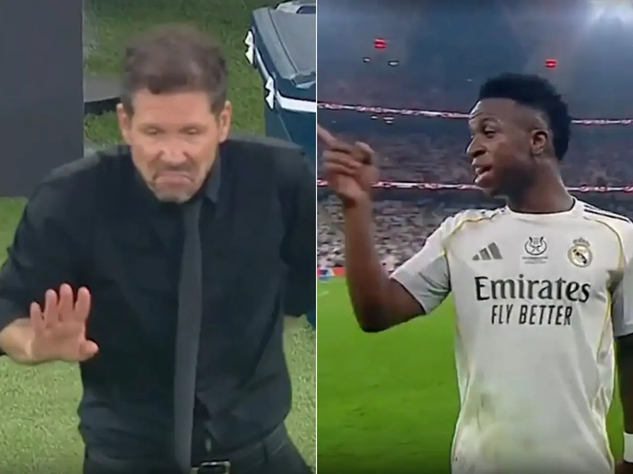 Vini Jr. se envolve em confusão com treinador durante jogo no Real Madrid