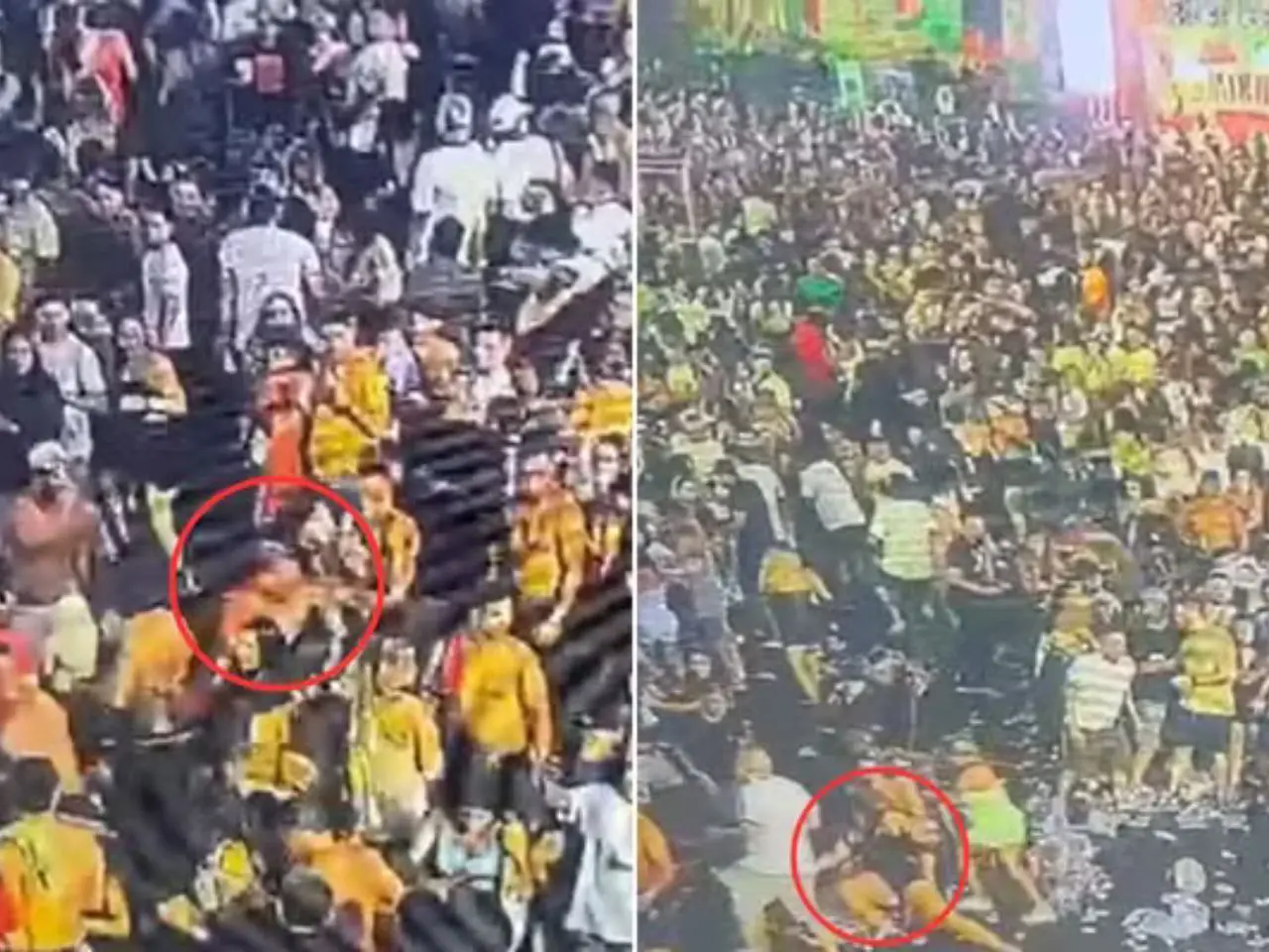 Câmeras flagram PM atirando no meio da multidão em show de Zé Neto e Cristiano