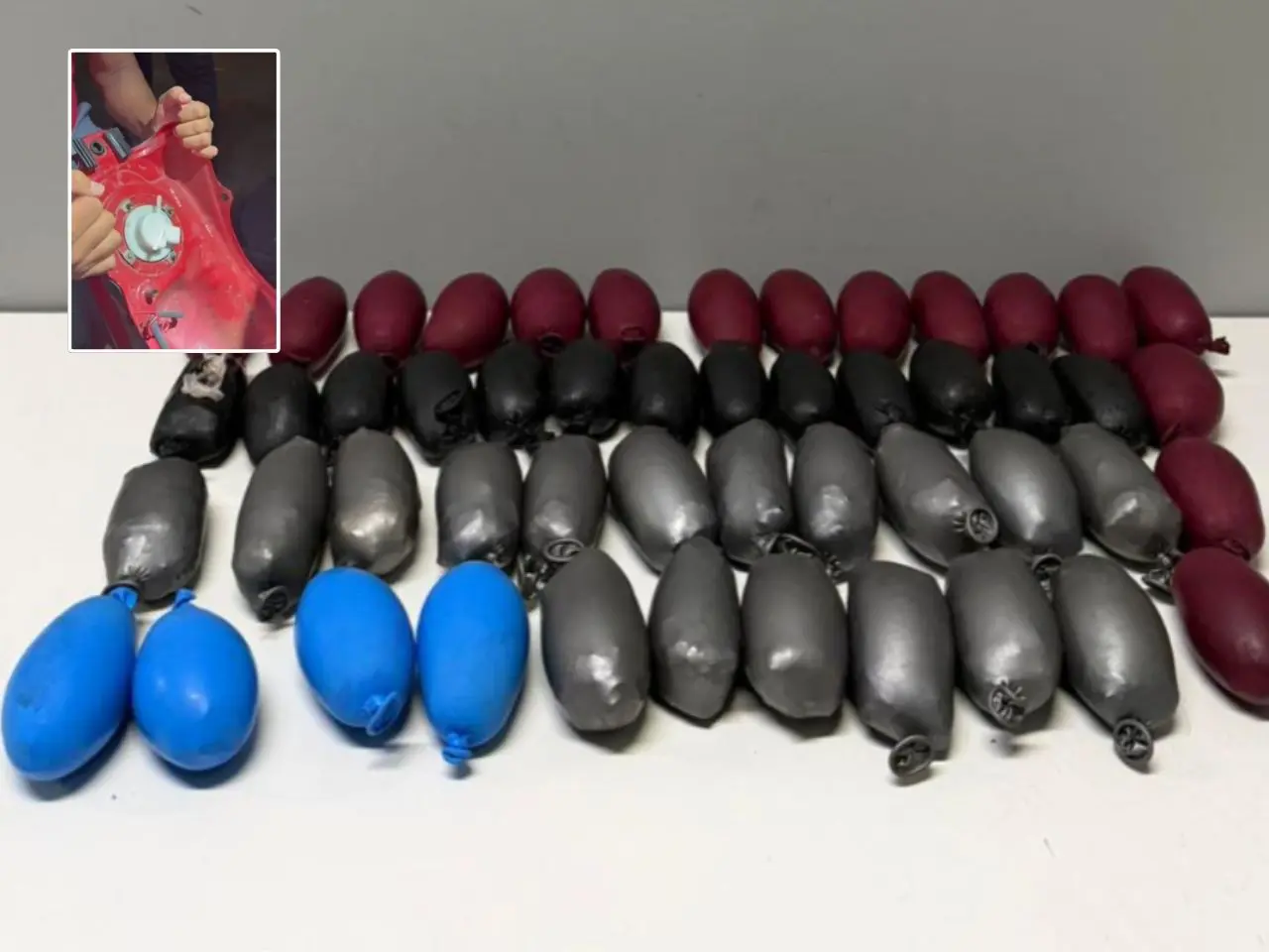 PM encontra R$ 500 mil de maconha ‘turbinada’ em tanque de combustível; vídeo