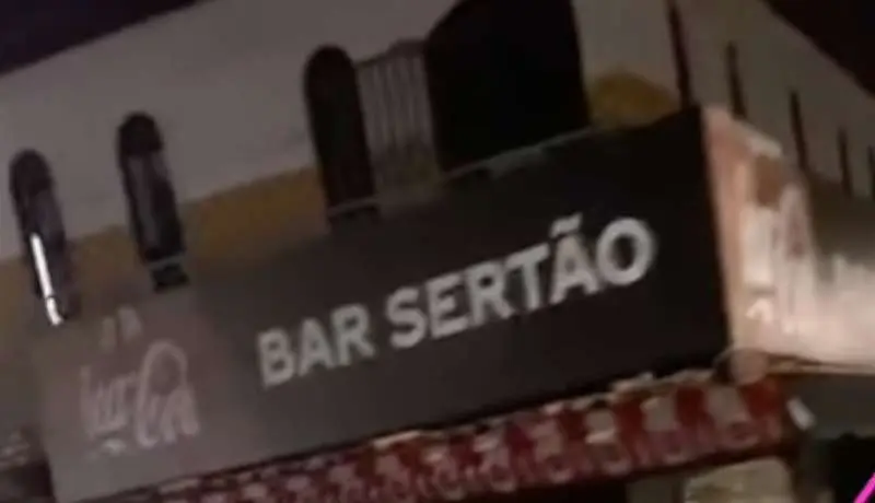 Bar em Feira de Santana (Foto: Reprodução)