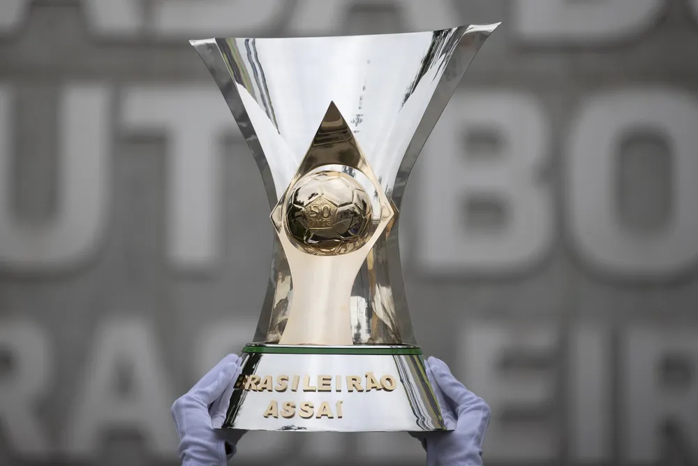 Taça do Brasileirão. Foto: Lucas Figueiredo/ CBF