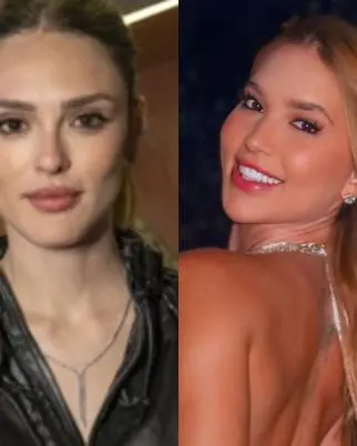 Isabelle Drummond interpreta a influenciadora Naiane Sampaio Amaral na novela Coração Acelerado. Foto: Reprodução.