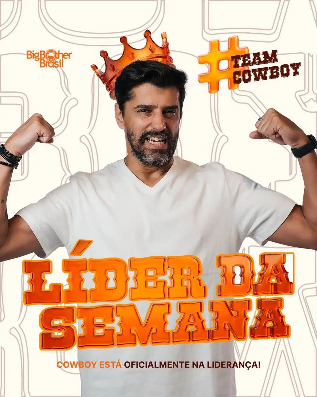 Deu ruim pro Cowboy? Primeiro líder sempre enfrenta 'maldição' dentro do BBB  (Foto: Reprodução BBB/TV Globo/GShow)