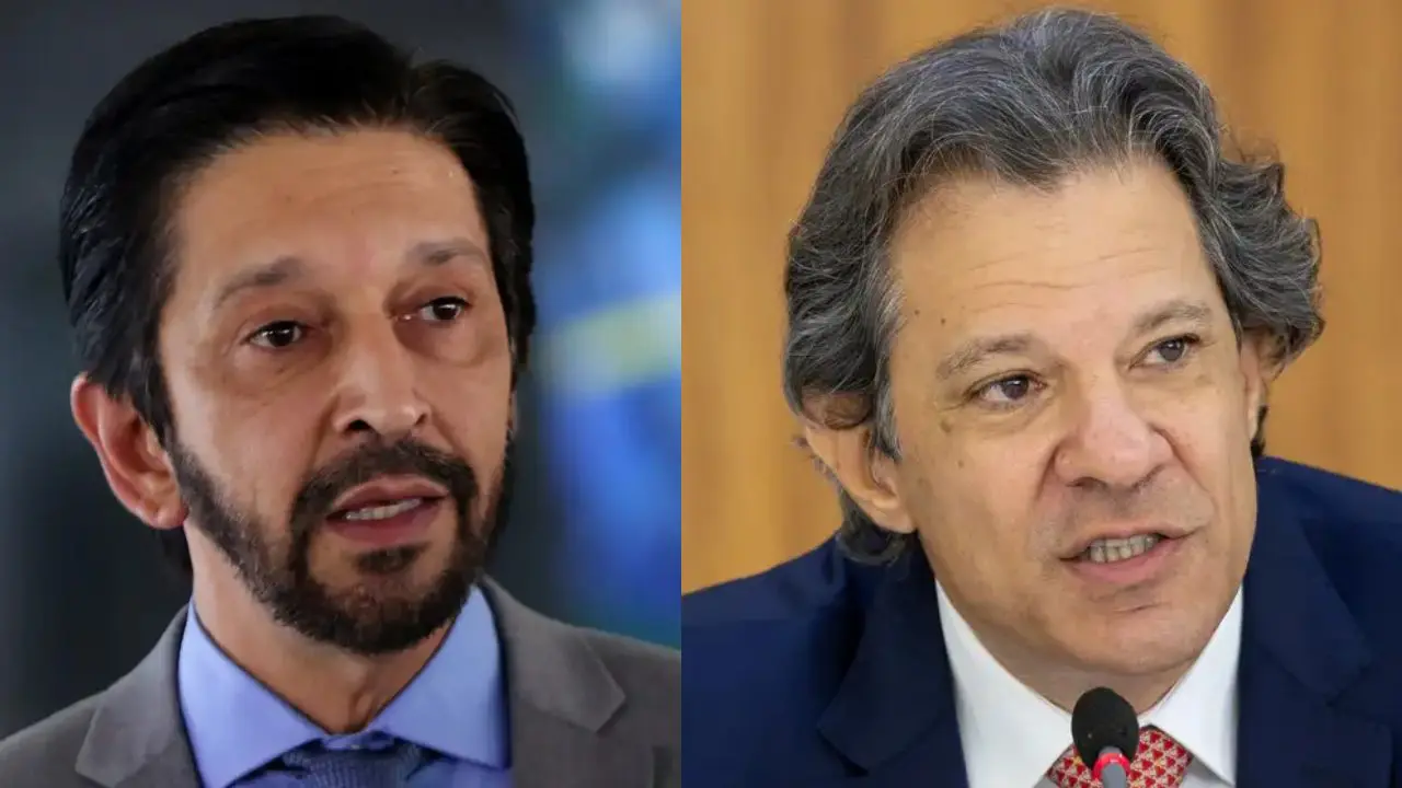 Ricardo Nunes e Fernando Haddad (Foto: Wilson Dias/Fabio Rodrigues-Pozzebom/ Agência Brasil)