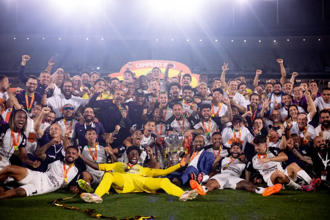 Corinthians tenta destravar parte da premiação da Copa do Brasil bloqueada pela Caixa Econômica Federal. Foto: Rodrigo Coca.