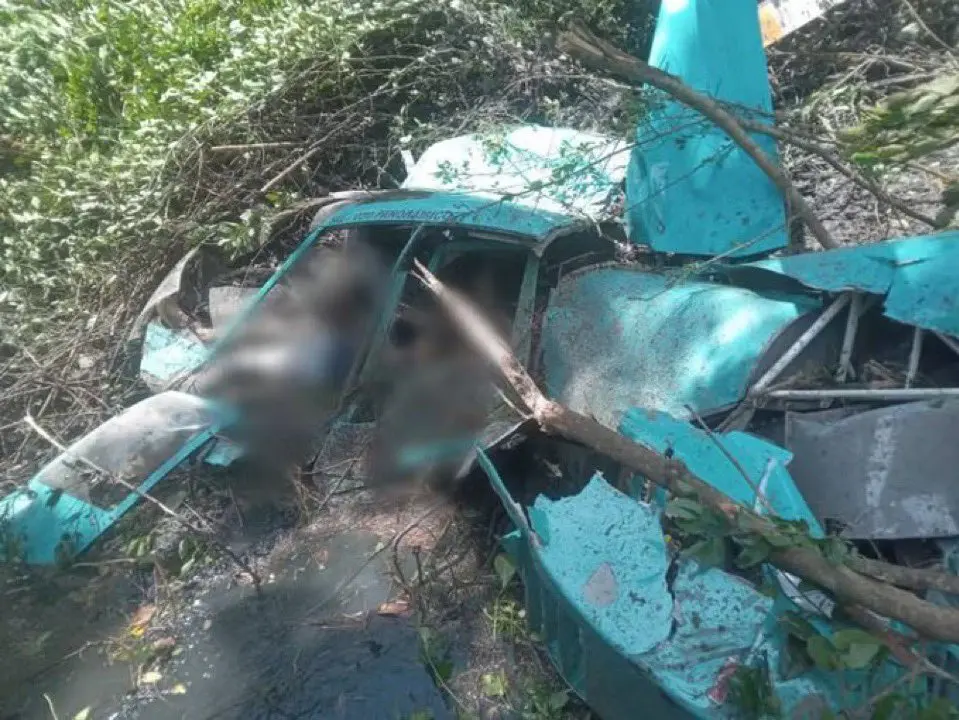 Helicóptero cai em área de mata no Rio de Janeiro; veja