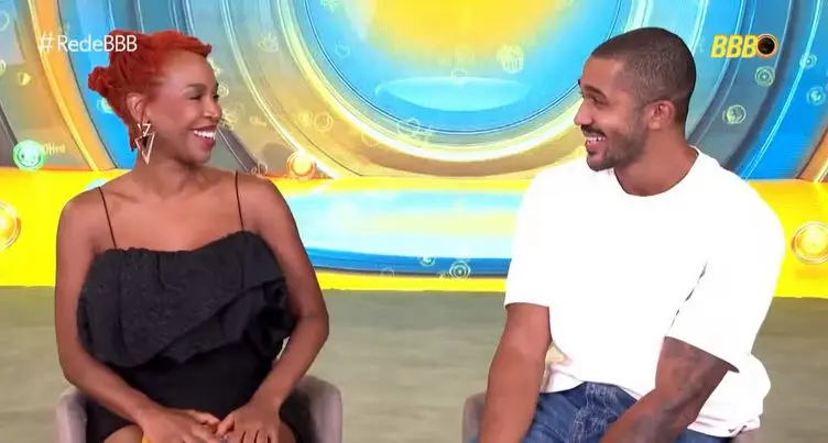 Matheus do BBB 26 recebe dicas de Karol Conká em encontro de cancelados (Foto: Reprodução TV Globo/BBB26/Gshow)