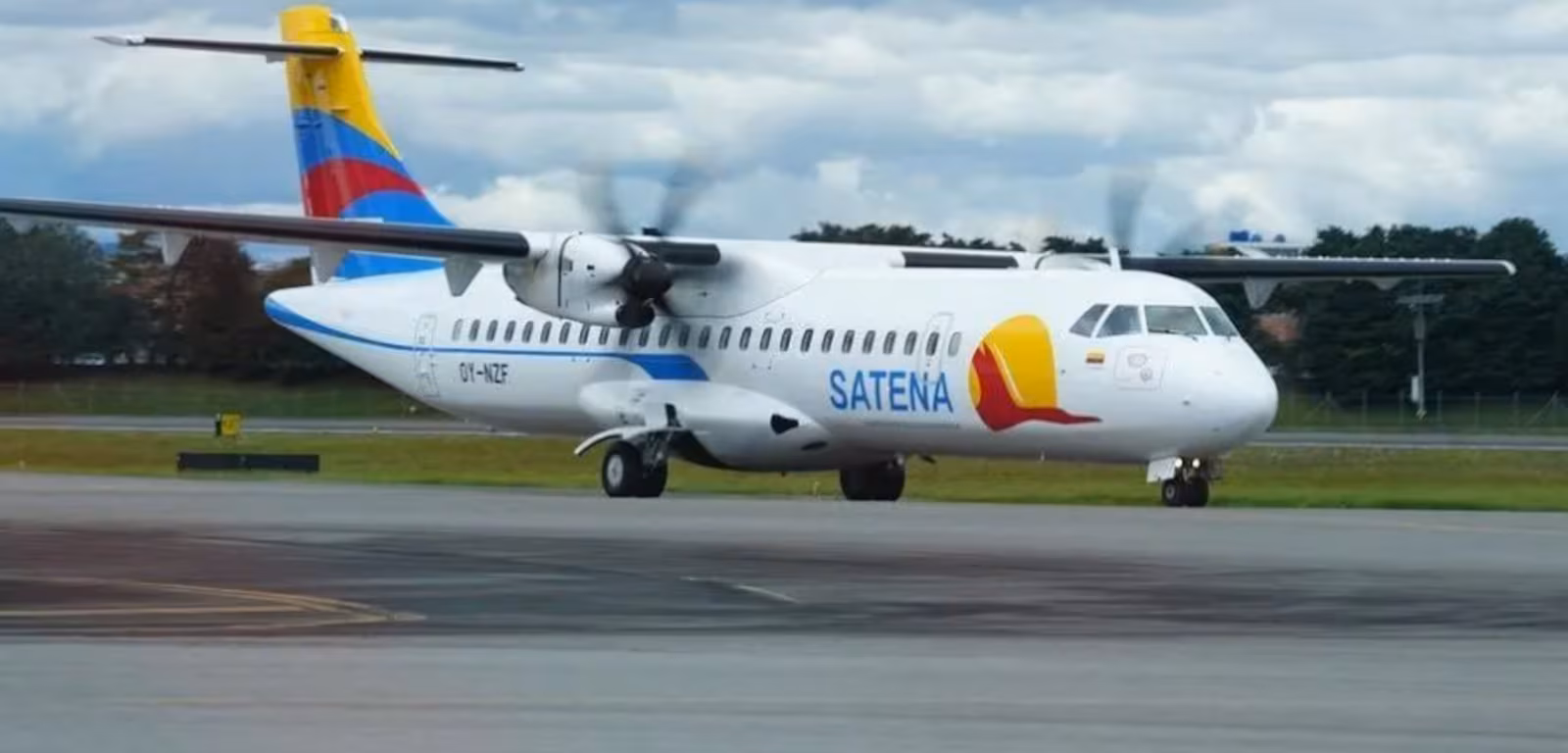 Avião Satena Divulgação/redes sociais)