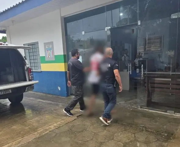 Pai pede para o próprio filho ser preso após noite de ameaças (Foto: Polícia Civil AM)