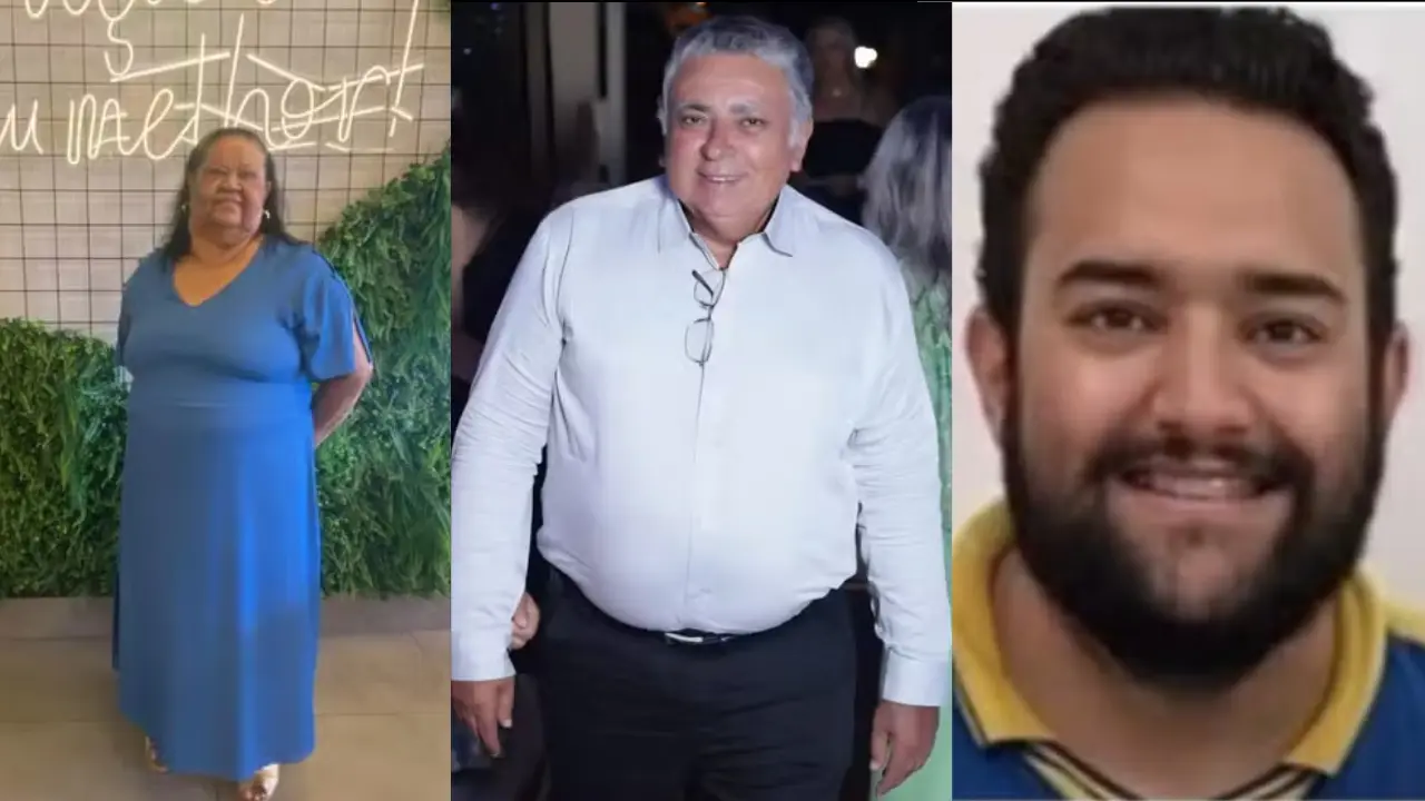 Miranilde Pereira da Silva (75), João Clemente Pereira (63) e Marcos Raymundo Fernandes Moreira (33). (Foto: reprodução)