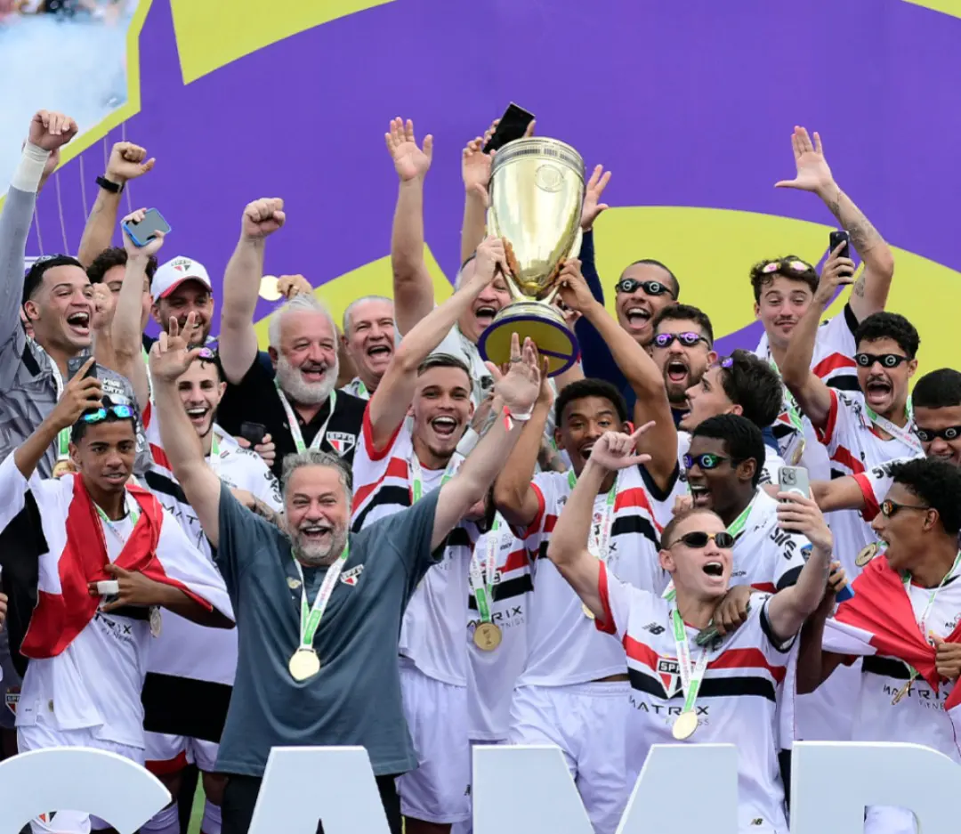 São Paulo F.C, atual campeão da Copinha (Foto: Divulgação)