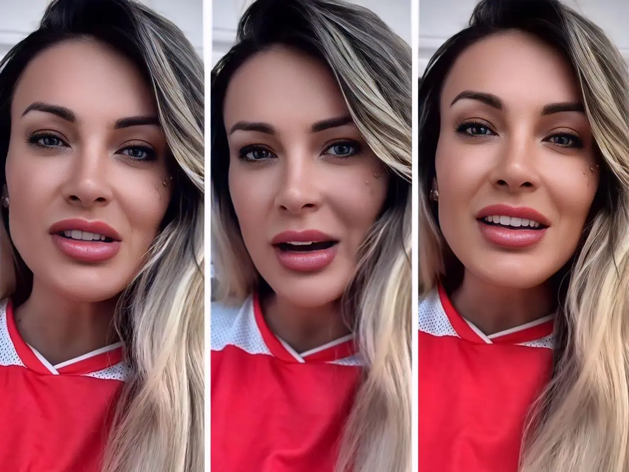 Andressa Urach rebate críticas sobre vídeo com o filho e defende legalidade ao ato || Reprodução: Redes Sociais/Instagram 