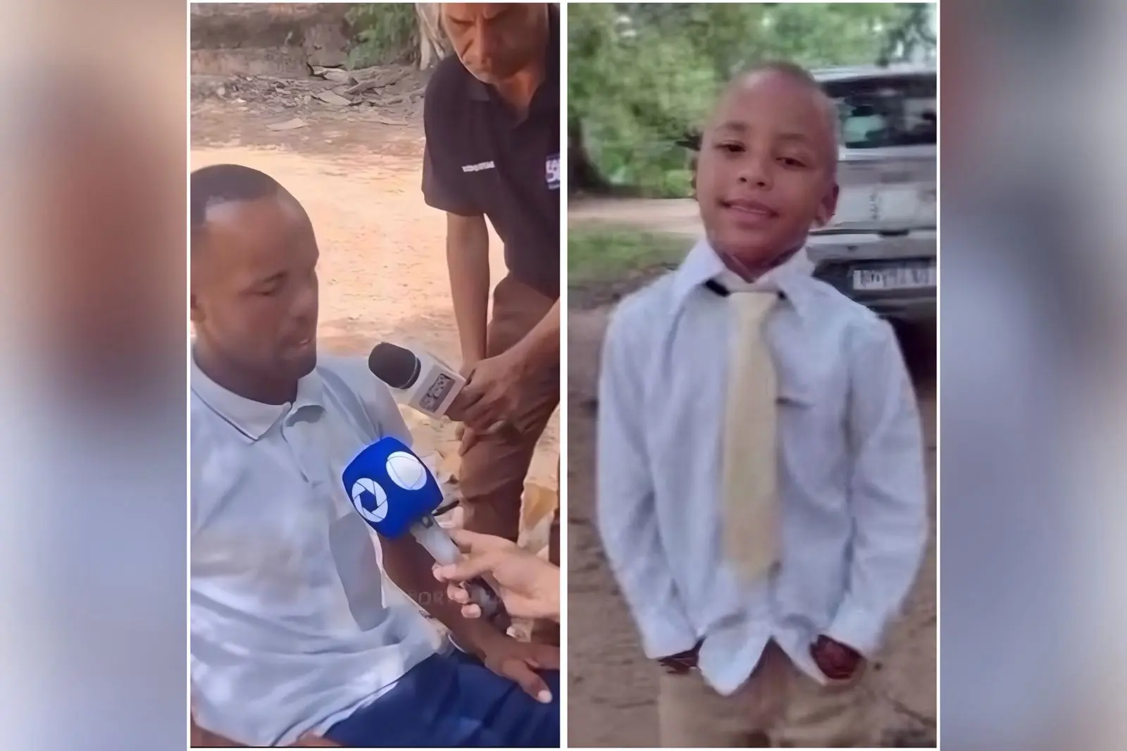 Pai de uma das crianças desaparecidas em comunidade quilombola quebra o silêncio (Foto: Reprodução/Redes sociais)