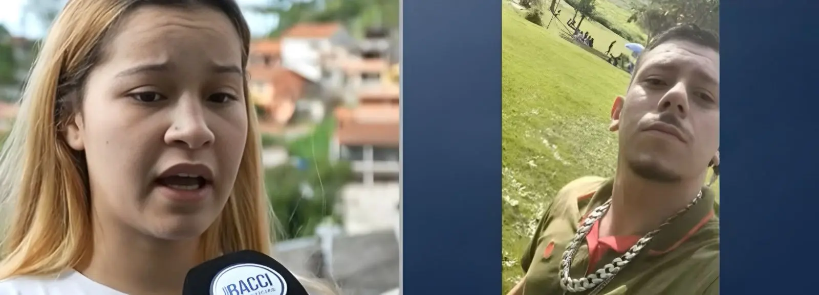 Homem empurra sobrinha da esposa da escada e agride enteado (Foto: Reprodução)