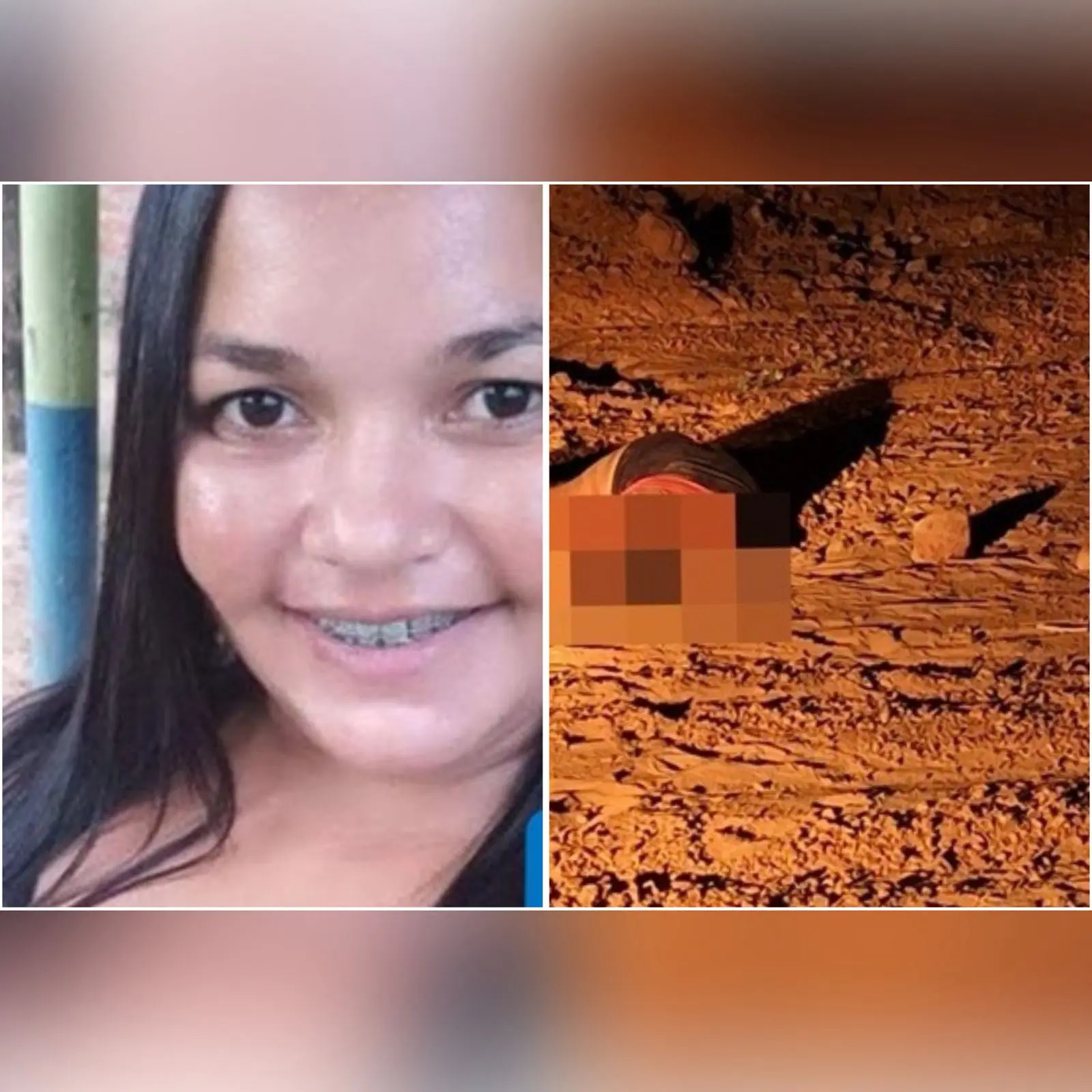 Mulher de 29 anos é morta a pedradas em estrada vicinal no Norte do Piauí — (Foto: Divulgação/PM)