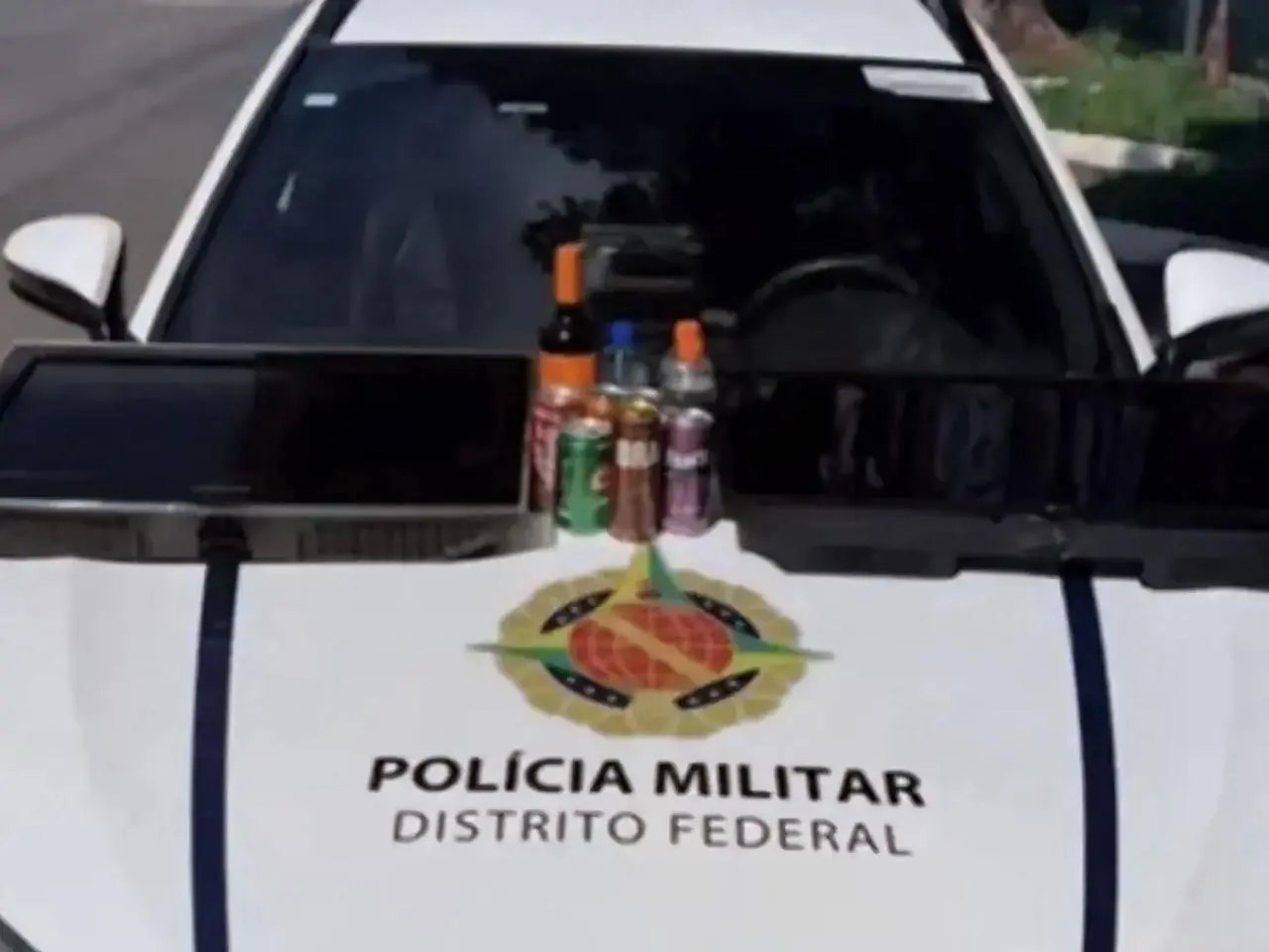 Casal é preso em flagrante após furtar televisões e objetos de motel || Reprodução: Redes Sociais 