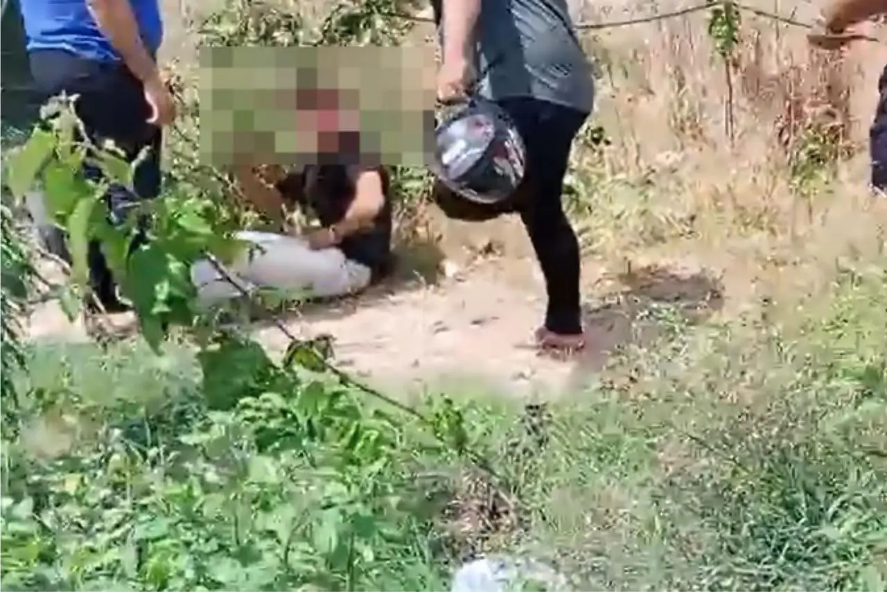 Após agredir mulher mulher em assalto, homem é contido por moradores e preso em flagrante