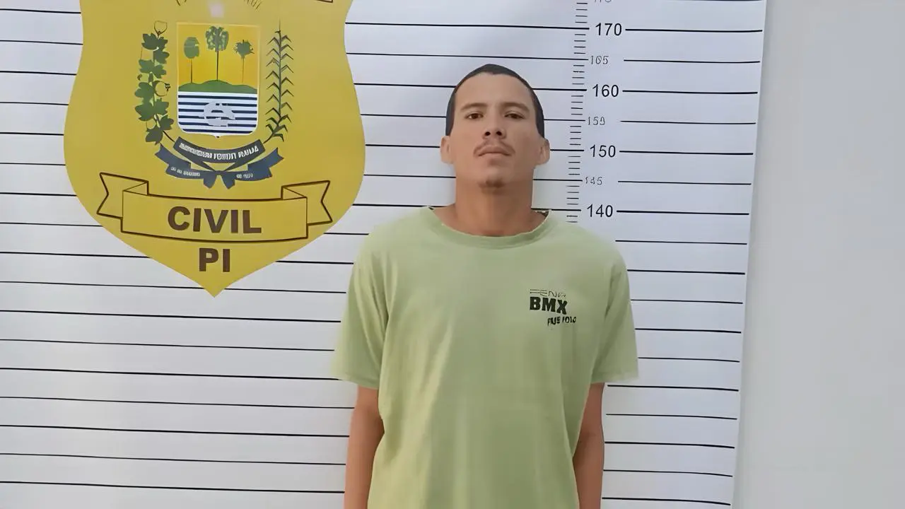 Filho é preso suspeito de matar a própria mãe em Parnaíba; crime ocorreu em 2025  (Foto: Reprodução/DHPP)