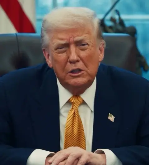 Trump diz que EUA discutem maior presença na Groenlândia. Foto: Reprodução/Redes Sociais.