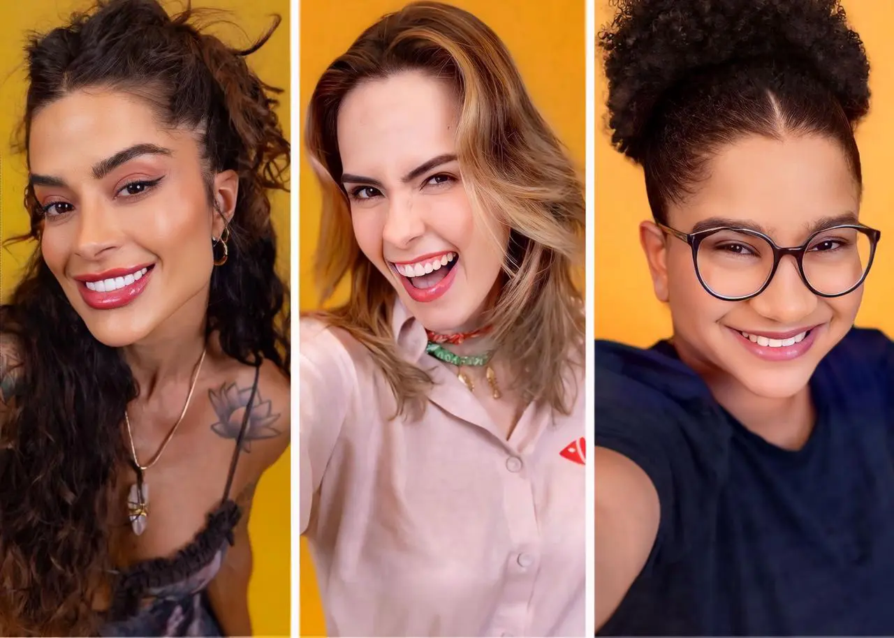 Aline Campos, Ana Paula Renault e Milena Moreira se enfrentam no primeiro paredão || Reprodução: Gshow/Divulgação  