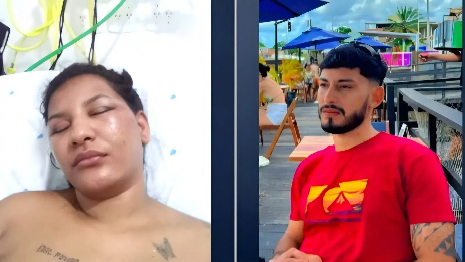Jovem grávida é brutalmente agredida pelo namorado após crise de ciúmes de primo de 12 anos (Foto: Reprodução/SBT)