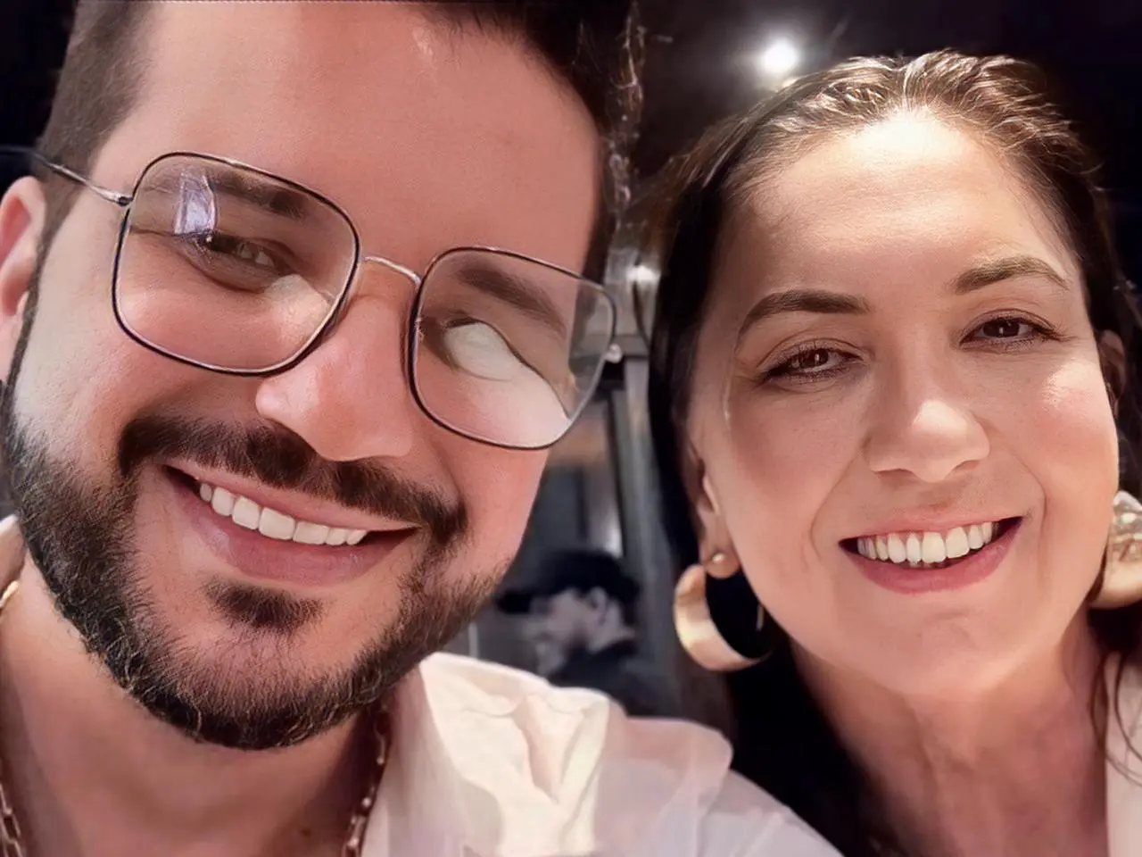 Margareth Serrão e Danilo Sanfoneiro || Reprodução: Redes Sociais 