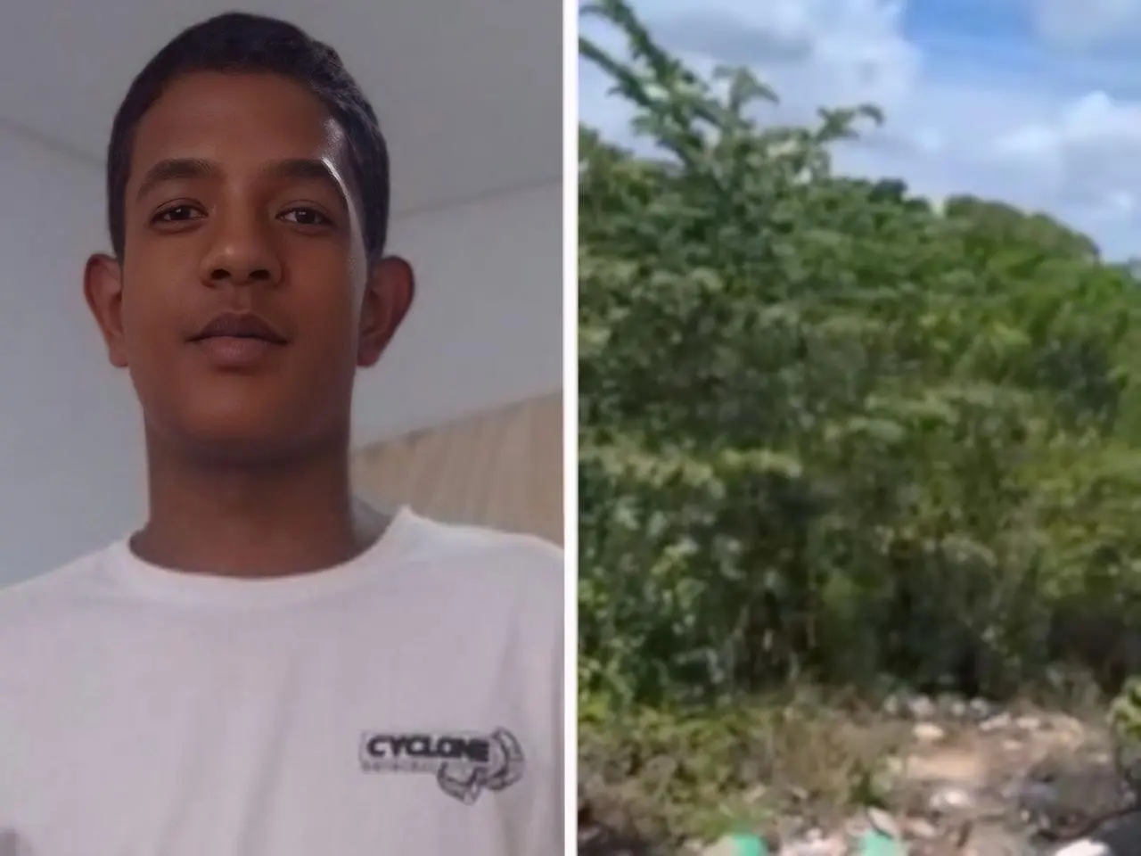 Jovem que saiu da casa do pai para destino desconhecido é encontrado decapitado || Reprodução: Gazeta Web 