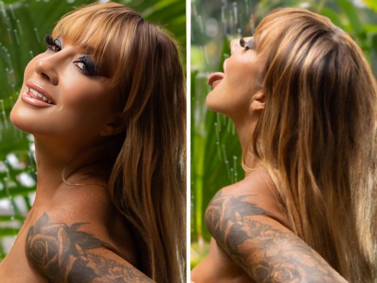 Vivi Fernandez em ensaio para Revista Sexy de Janeiro || Imagem/Reprodução: Divulgação 