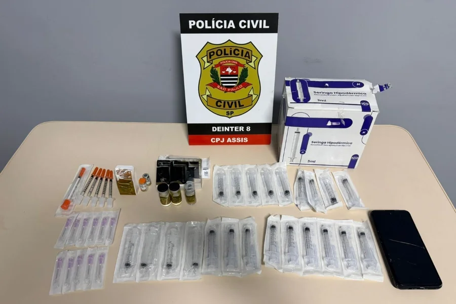 Personal Trainer é preso (Divulgação/ Polícia Civil de São Paulo)