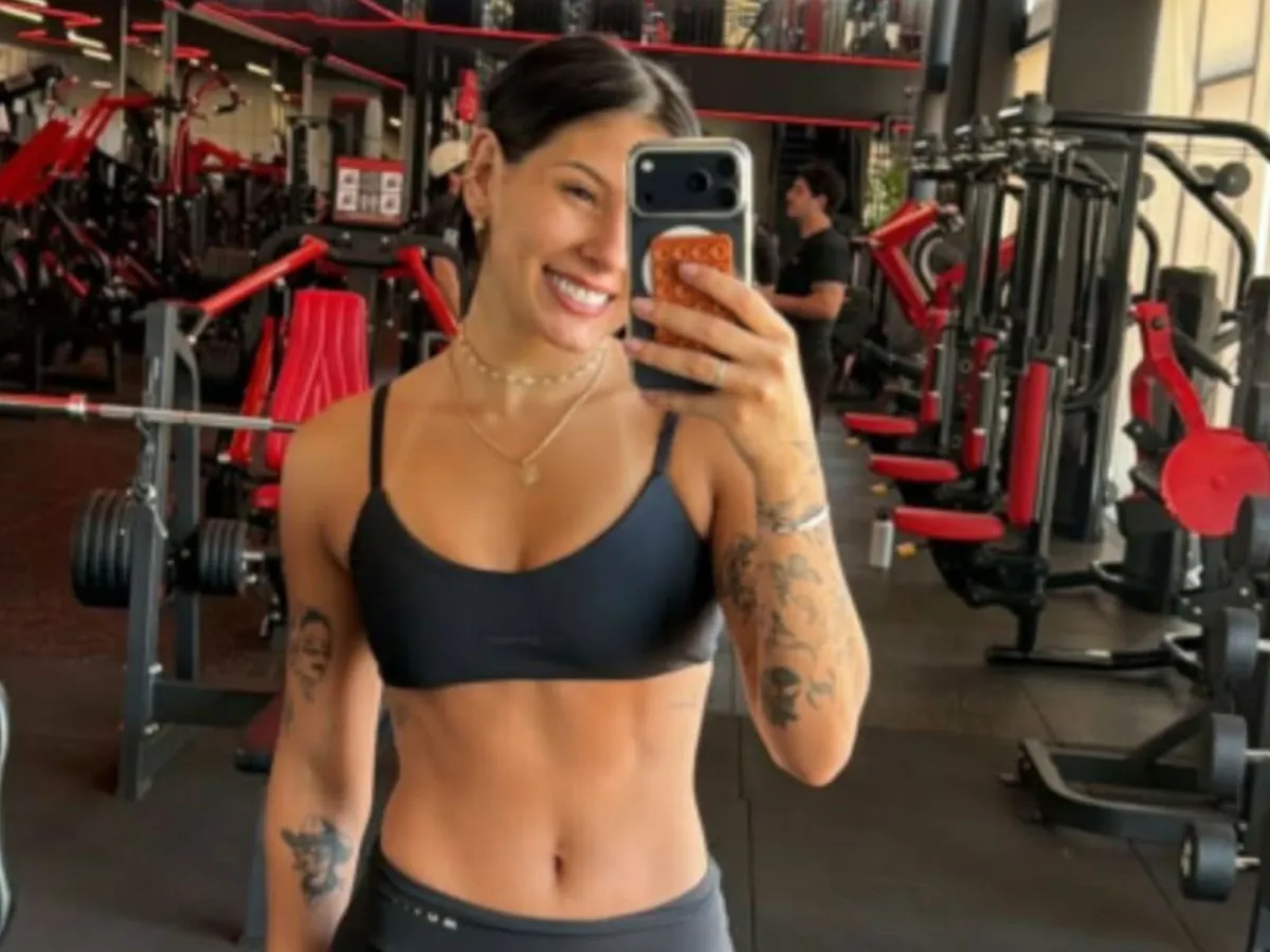 Ana Castella está focada na academia. Foto: Reprodução/Instagram 