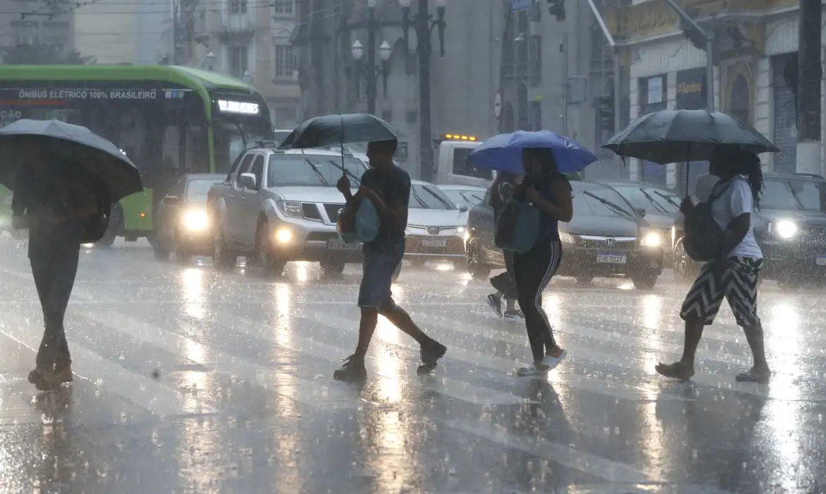 Chuva em São Paulo ((Paulo Pinto/Agência Brasil)