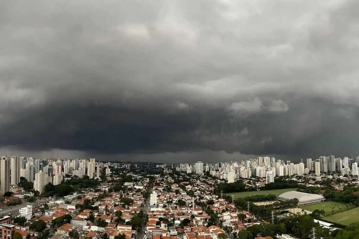 São Paulo tem risco de alagamento nesta quinta. Foto: Divulgação/Climatempo
