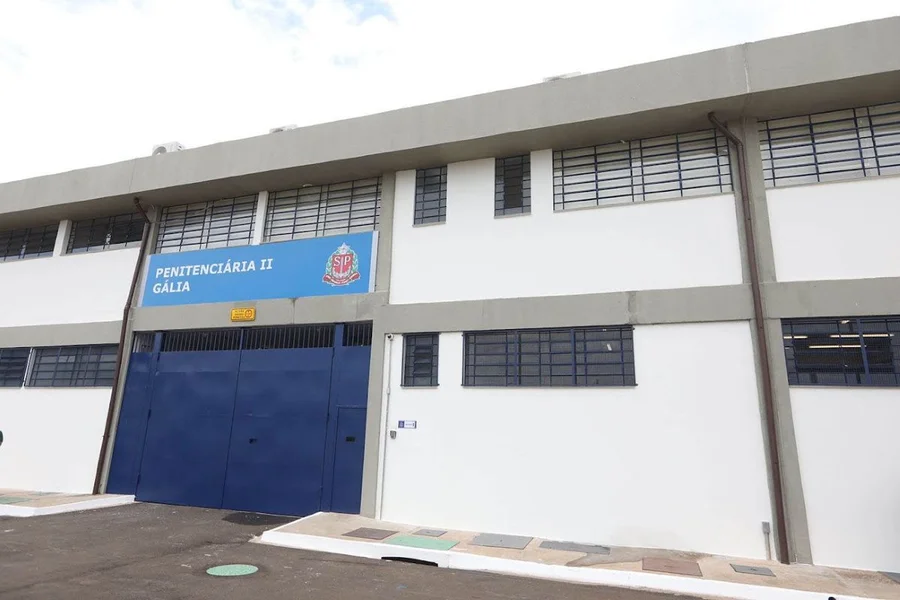 Penitenciária II  Reprodução/Divulgação/Secretaria da Administração Penitenciária de SP)