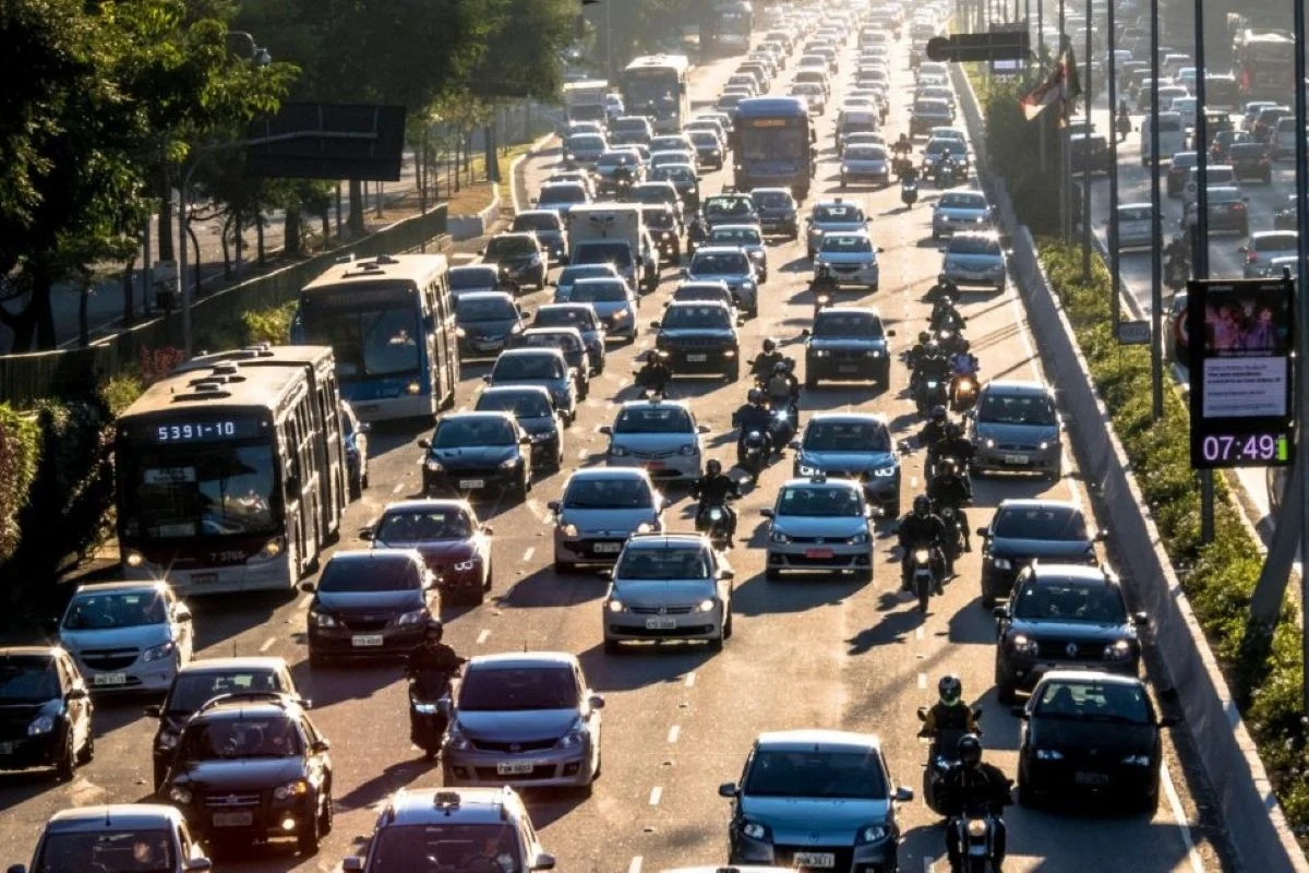 Imagem da Marginal Tietê. Foto: Divulgação/ Governo do Estado de SP