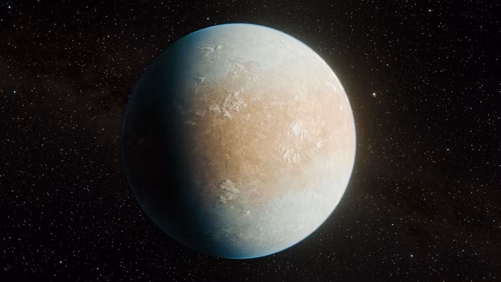Planeta semelhante à Terra (Foto: Nasa)