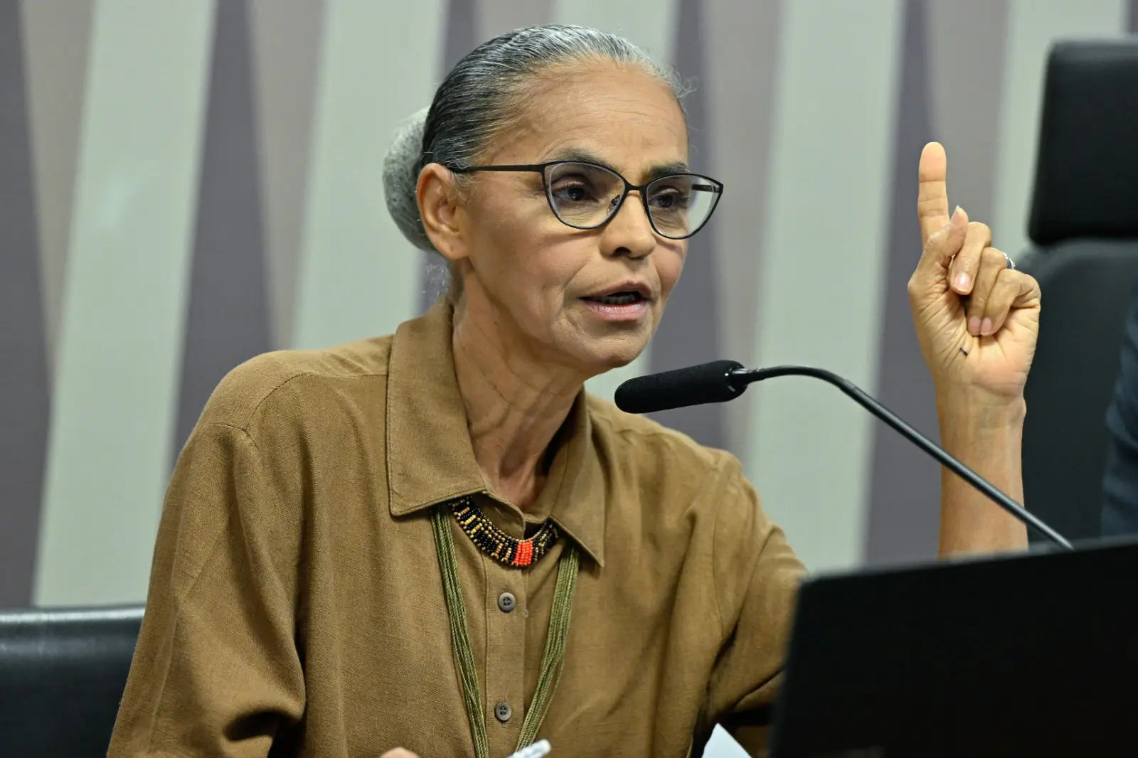 Marina Silva nega candidatura à Presidência e mira disputa pelo Senado - Foto: Reprodução/Geraldo Magela / Agência Senado