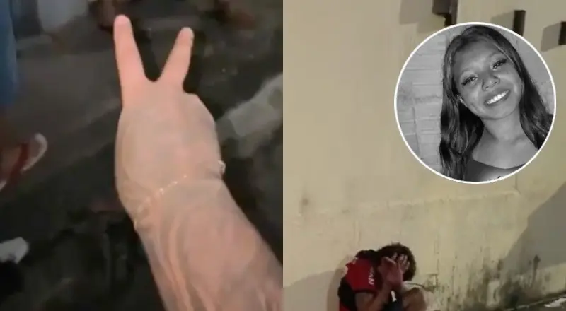 Homem é fuzilado pelo 'tribunal do crime' após matar jovem (Foto: Reprodução)