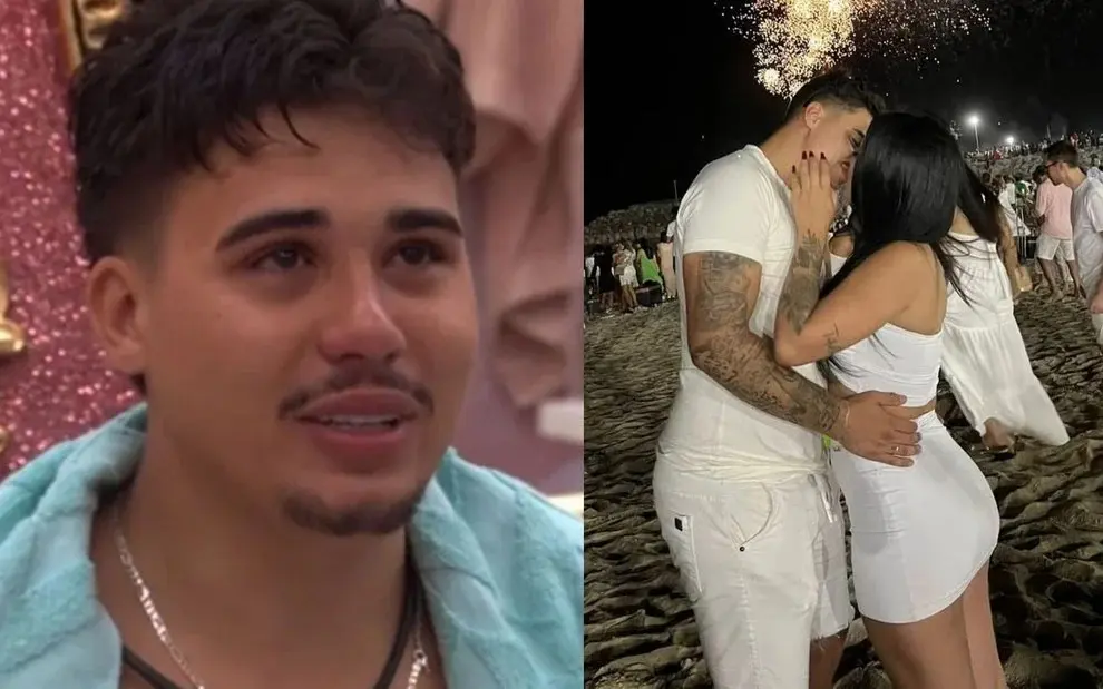 Esposa grávida de Pedro, do BBB 26, se irrita com exposição de traição no reality - Fotos: reprodução/redes sociais