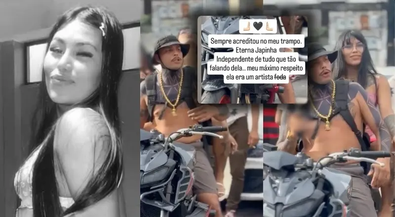 Jovem morta por vigilante participou de clipes de ostentação com armas (Foto: Reprodução/Redes sociais)